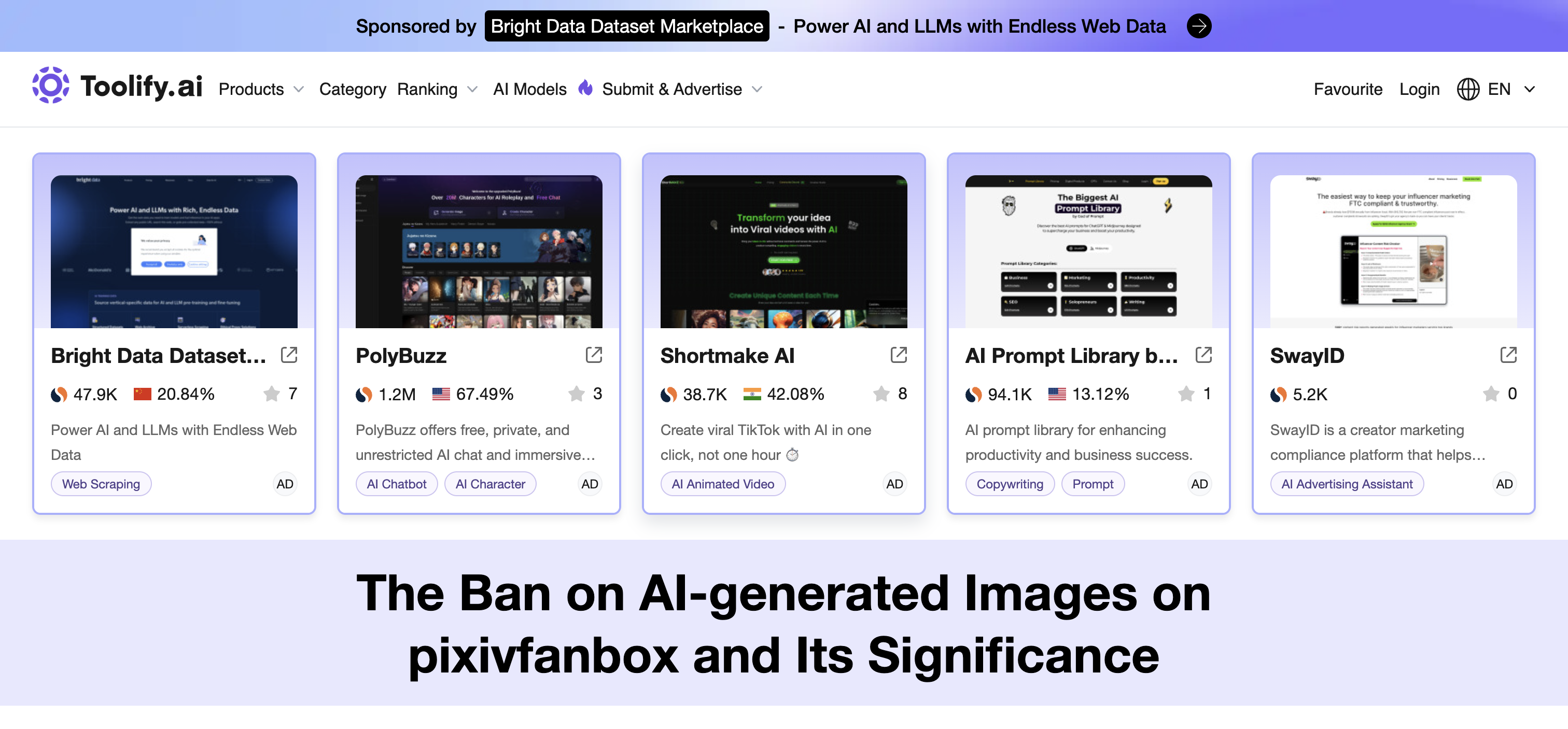 The Ban on AI-generated Images on pixivfanbox and Its Significance